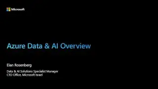 Why Azure Data and AI