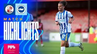 HIGHLIGHTS | Crawley v Brighton U21s | Bristol Street Motors Trophy