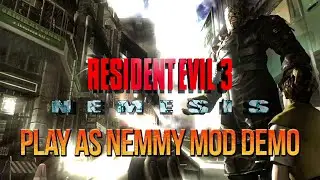 Resident Evil 3 Nemesis PC - PLAY AS NEMESIS Mod DEMO  (probably short stream) !throne