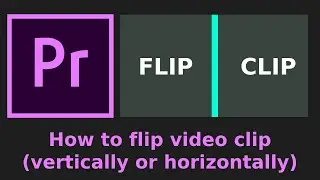 One Simple Way To Flip Video Clip In Premiere Pro (Mirror Flip 