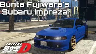 Bunta Fujiwara’s Subaru Impreza | GTA ONLINE | Initial D Build