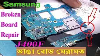 Samsung J400f PCB Broken Repair Samsung J4 Charging & Mic Solution