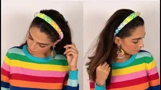 DIY Rainbow Headband