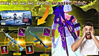 Only 60 uc Trick To Get Geleciar M416 & Akm Geleciar | Biggest Creat Opning | Geleciar Creat Opning
