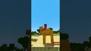 Minecraft 1.20 Sürümü Deve Hakkında Bilinmeyen Gizemli Efsane Her Şey! (Camel Mob) #minecraftshorts