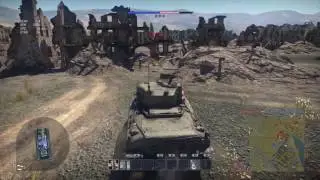 M4A1 75mm - ACE Game (AMERICAN MUSCLE) War Thunder AB Gameplay