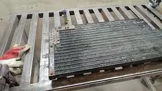 Сварка ремонт Радиатора автомобильного кондиционера Weld63