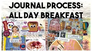 Journal Process Video: Journal With Me: Sticker Journaling