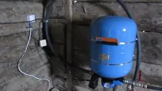 Дом в глуши .Водопровод.