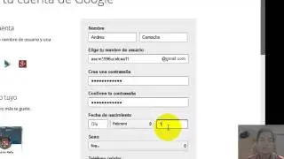 Como crear una cuenta en Gmail