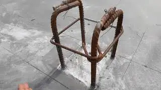 How to do column layout after slab & column casting