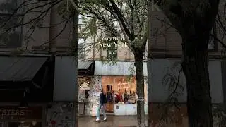 New York, the rain suits you シ🌧☔️    