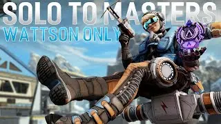 Solo To Masters Wattson Only FULL SERIES | Apex Legends Season 11