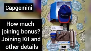 Capgemini Joining Bonus | Joining Kit | Relocation bonus #capgemini