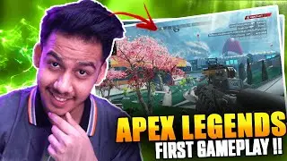 Trying APEX LEGENDS For The First Time !! - Pre Registration - Reaction & Gameplay