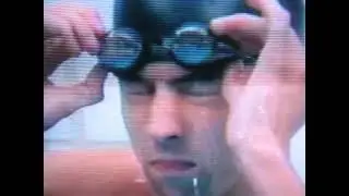 Michael Phelps Got Water In His Goggles