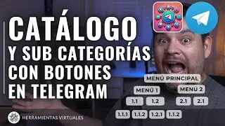 Buttons in Telegram with navigable categories | BH Buttons