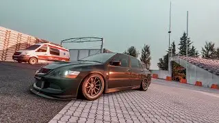 Assetto Corsa: Mitsubishi Lancer Evolution VIII 00' Track day Trento-Bondone