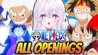 VTuber Reacts to ALL ONE PIECE OPENINGS (1-26)