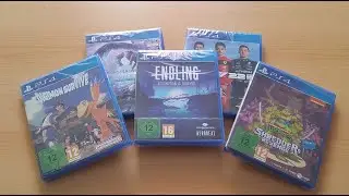Unboxing ~ Digimon / F12022 / Endling / Monster Hunter / Ninja Turtles ~ Sony PlayStation 4 (German)