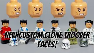 New Custom Clone Trooper Heads!