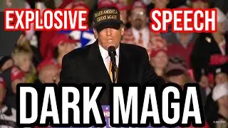 DARK MAGA: Trump Delivers SHOCKING Speech After Joe Rogan Interview!