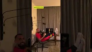 😂 Grimaldo and Borja Iglesias are having a great time... WE ARE WORLD CHAMPIONS, MAN! 🏆