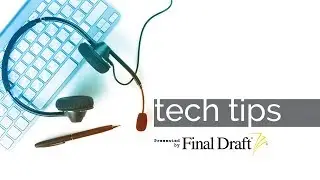 Troubleshooting: Importing a PDF Script File