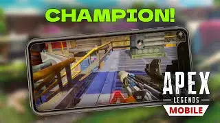 LET’S GO! FIRST APEX LEGENDS MOBILE WIN W/ BLOODHOUND - #1 | APEX LEGENDS MOBILE GLOBAL LAUNCH