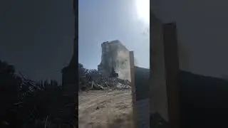 Сносят многоэтажку, куда попала ракета