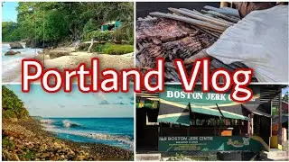 LET'S TAKE A TRIP TO PORTLAND// BOSTON JERK CENTER 🇯🇲❤ //PORTLAND VLOG!