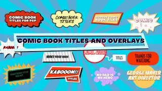 Comic Book overlays
