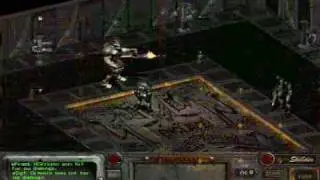 Fallout 2: Frank Horrigan VERY difficult to kill! Rest Project My poor old video, bad music!!