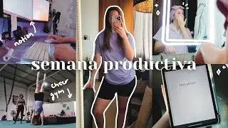 SEMANA PRODUCTIVA ☁ reorganizando mi vida, regreso a entrenar & diseñando mi Notion