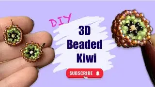 Beaded kiwi tutorial