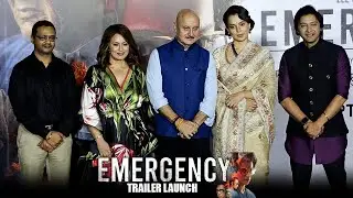 UNCUT - Emergency | Official Trailer Launch | Kangana Ranaut,Shreyas Talpade,Mahima Chaudhry,Anupam