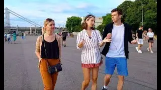 Парк горького и опрос людей ( ЛЮБИМОЕ МЕСТО В МОСКВЕ?)
