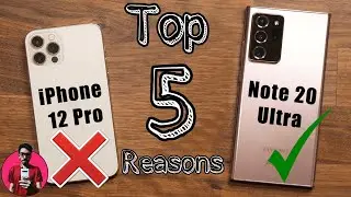 Why Samsung Note 20 ultra better than iPhone 12 pro bangla review | NilayTech&Vlog