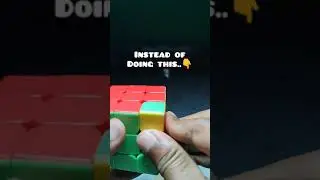 Twisting One Corner of Rubik's cube with Algorithm (NOT FAKE)..