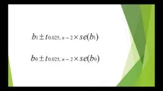 15.1 - Simple Regression Confidence Intervals