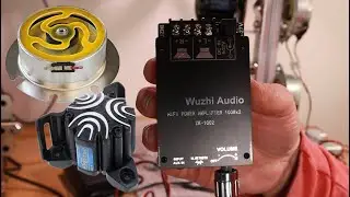 Wuzhi Audio ZK-1002 😻IMPRESSIVE😻 200 Watt Mini Amp For under £10 🔊🔊BASS SHAKER TESTING🔊🔊