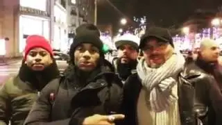 Milli Vanilli Fab Morvan With "Calor" Crew 2017 Feb Between Recording