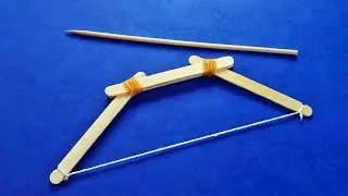 Mini Bow and Arrow with Popsicle Sticks | Uns Craft