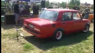Static Family kipufogó hangnyomás mérés (lada 2105)