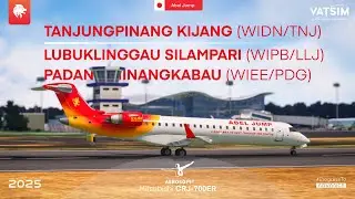 🔴 Microsoft Flight Simulator: Aerosoft CRJ V2 in Sumatra | VATSIM Livestream 🔴