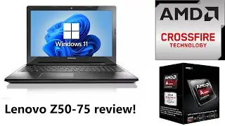 A Crossfire dual graphics laptop from Lenovo? - (Z50-75)