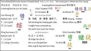 Convoluted means Complicated     Learning Center: