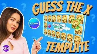 Create a Viral Guess the X Quiz Template & Tutorial in Canva!