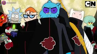 The Akatsuki is Now Assembled | Cartoon Network Version