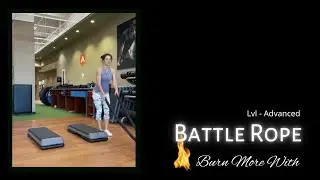 Battle Rope Calories Burner | lvl - advance | OFM